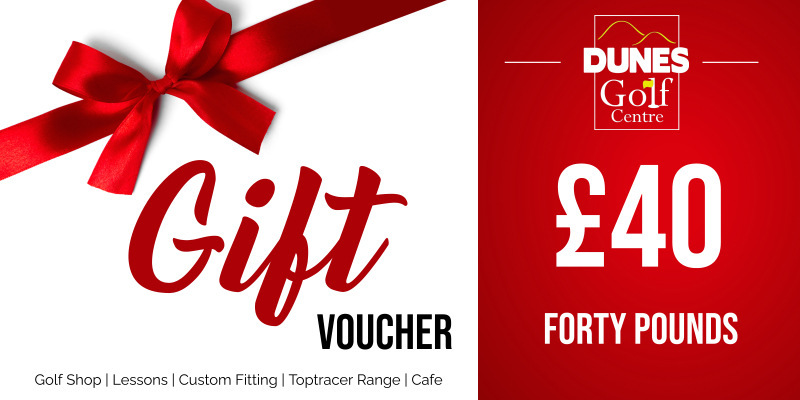 £40 Gift Voucher from Dunes Golf Centre in Fraserburgh