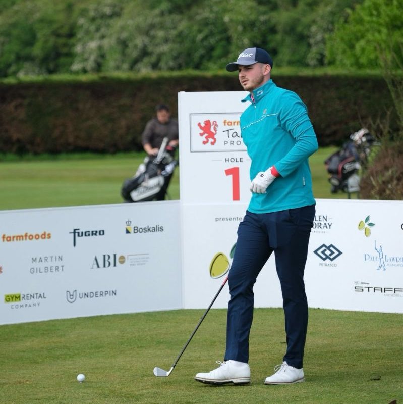 Liam Waldron PGA Professional at Dunes Golf Centre playing on the Tartan Pro Tour