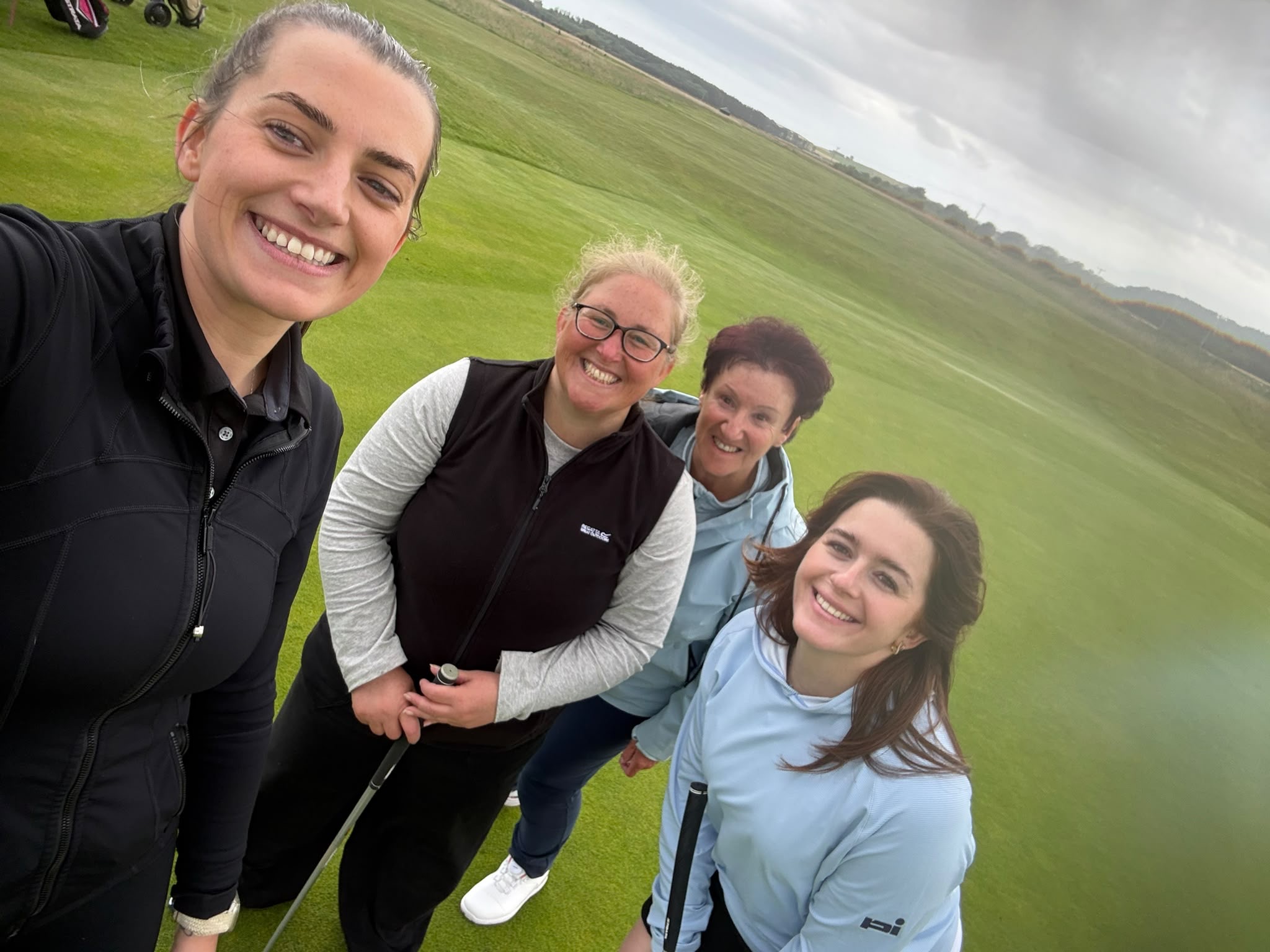 Group of women playing golf together through love.golf in Aberdeenshire